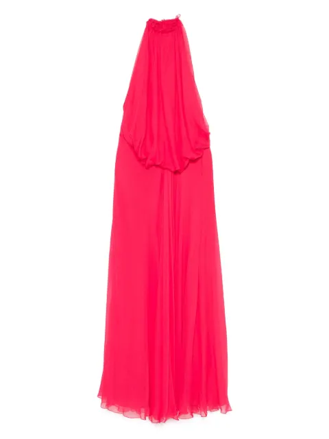 Alberta Ferretti halterneck maxi dress