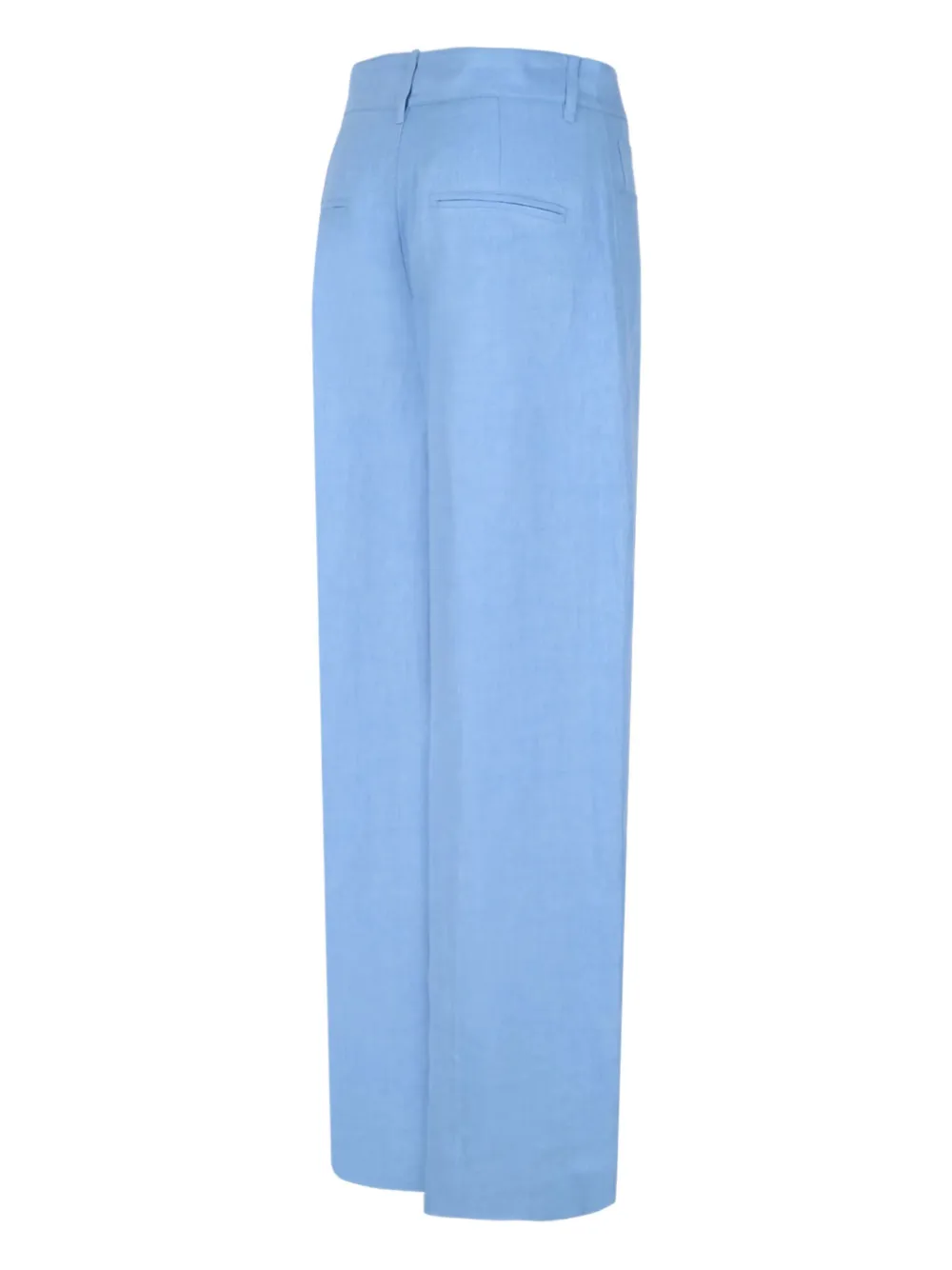 'S Max Mara Broek met wijde pijpen Blauw