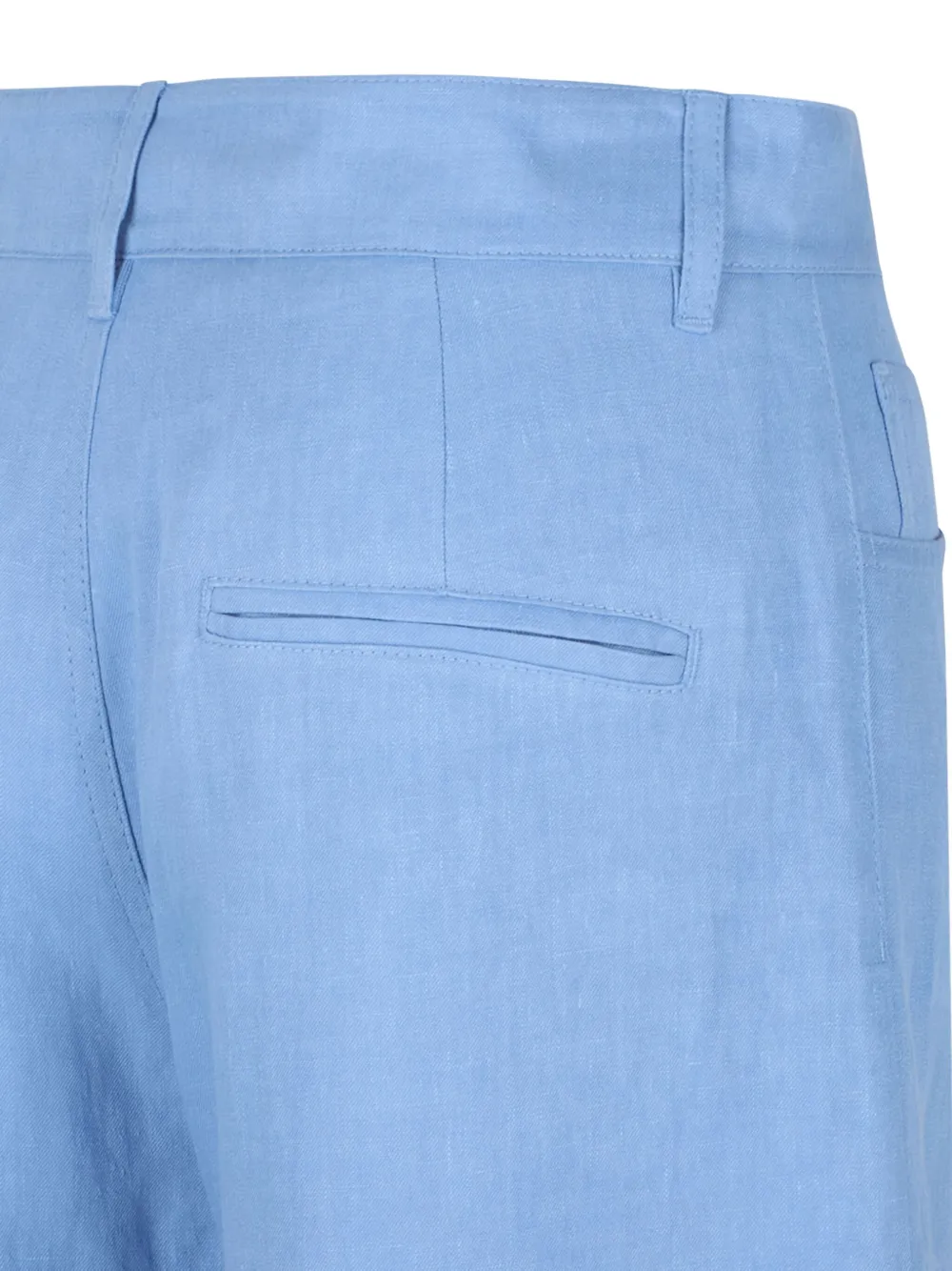 'S Max Mara Broek met wijde pijpen Blauw