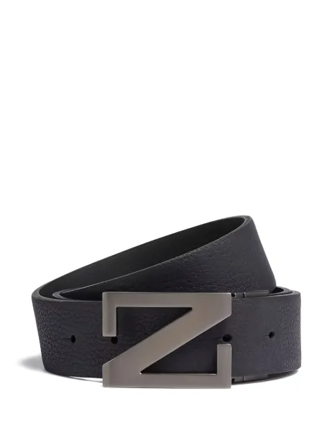 Zegna leather belt