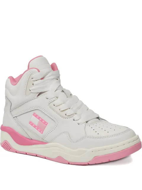 Tommy Jeans tenis altos con agujetas