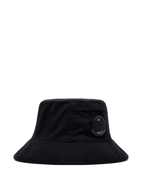 C.P. Company Kids gorro de pescador con detalle Lens