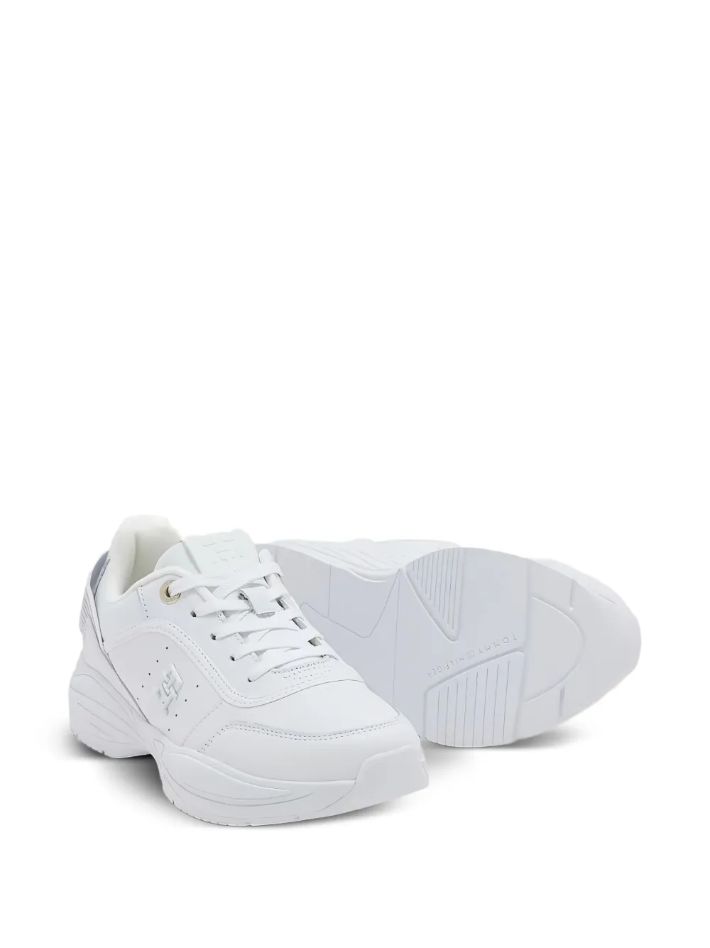 Tommy Hilfiger Sneakers met vlakken Wit