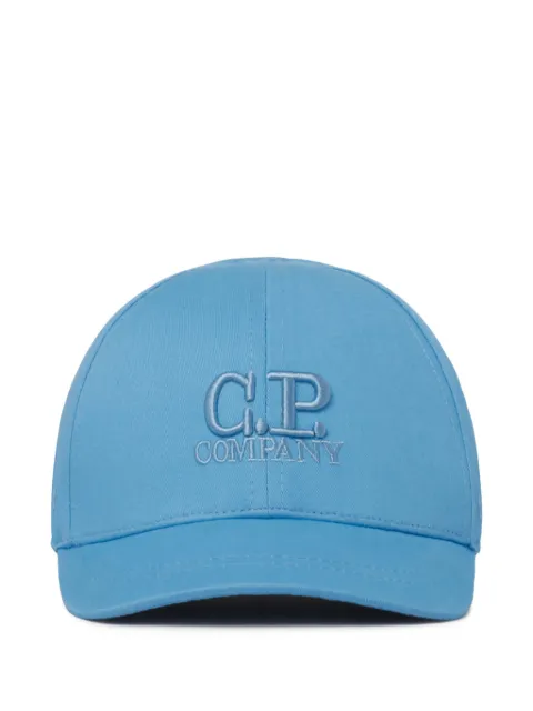 C.P. Company Kids gorra de béisbol con logo bordado