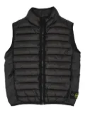 Stone Island Junior Compass-badge padded gilet - Grey