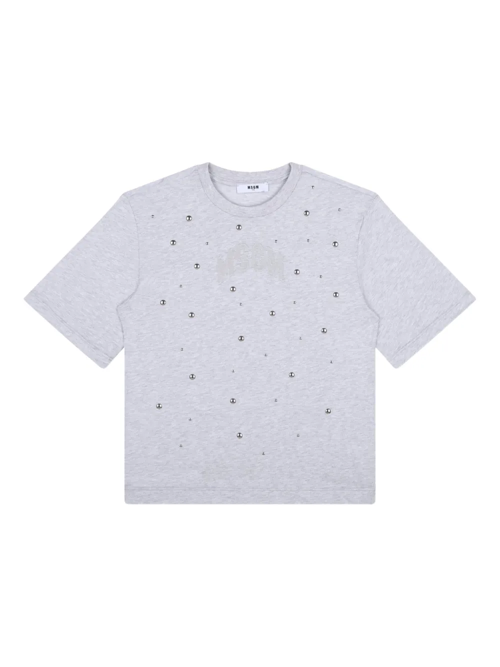 MSGM Kids playera de algodón | gris | Image 1