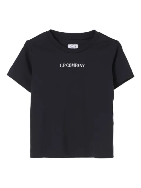 C.P. Company Kids playera con logo estampado