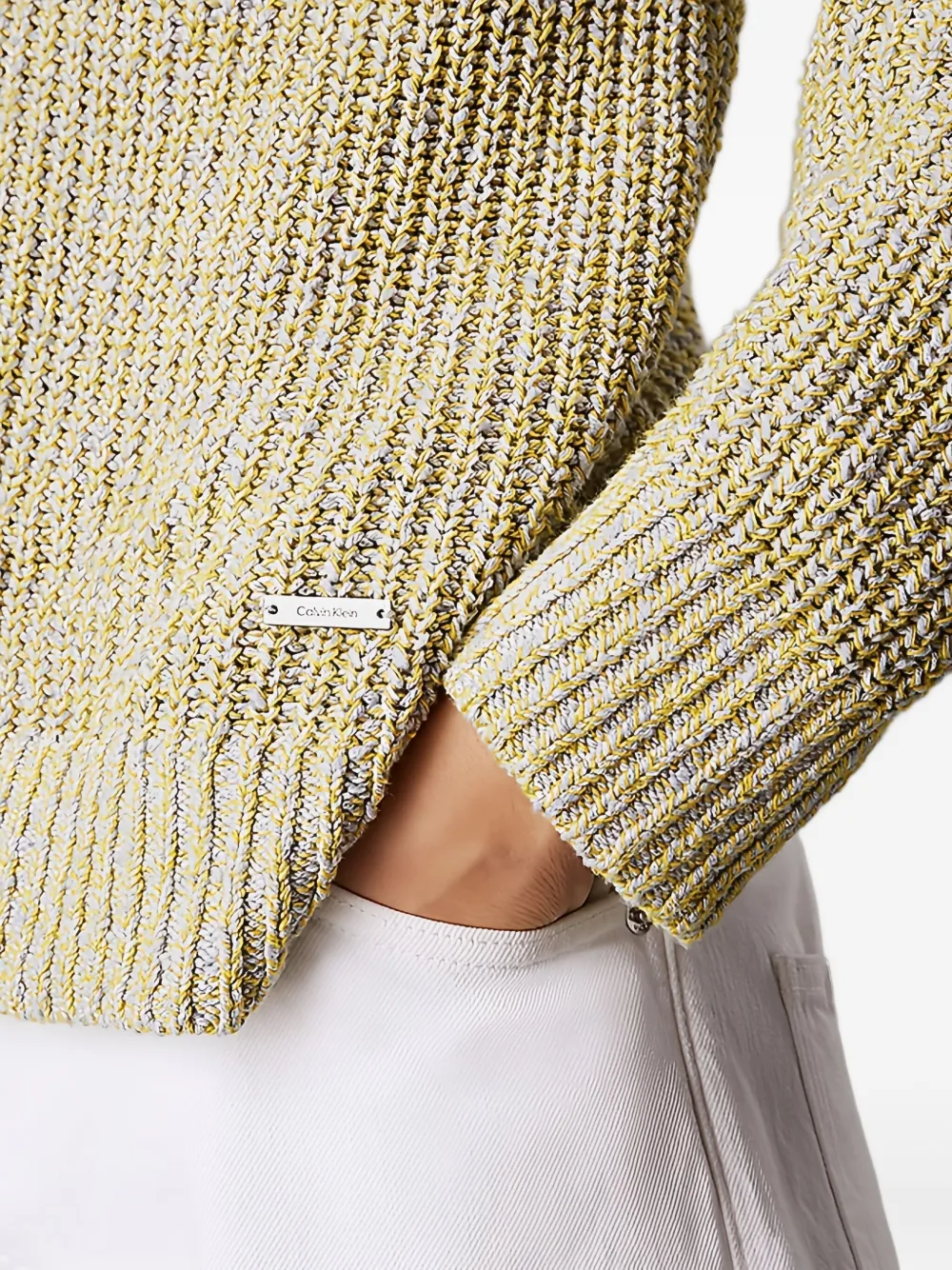 Calvin Klein Gebreid vest Groen