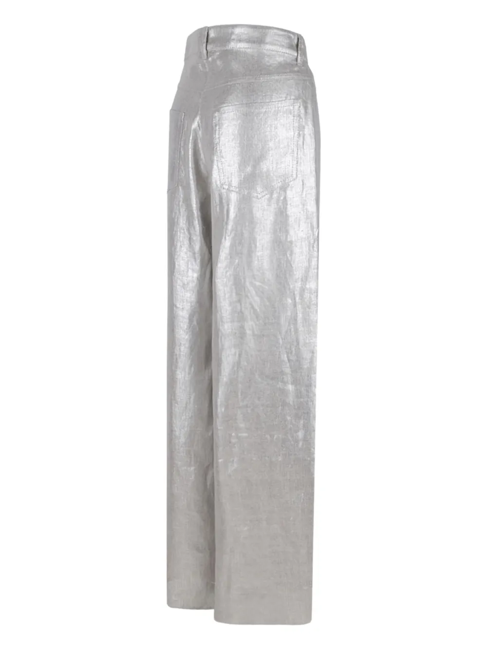 'S Max Mara Malika linnen broek Zilver