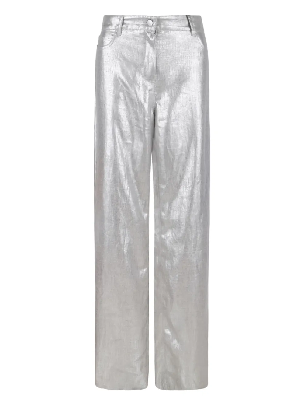 'S Max Mara Malika linnen broek Zilver