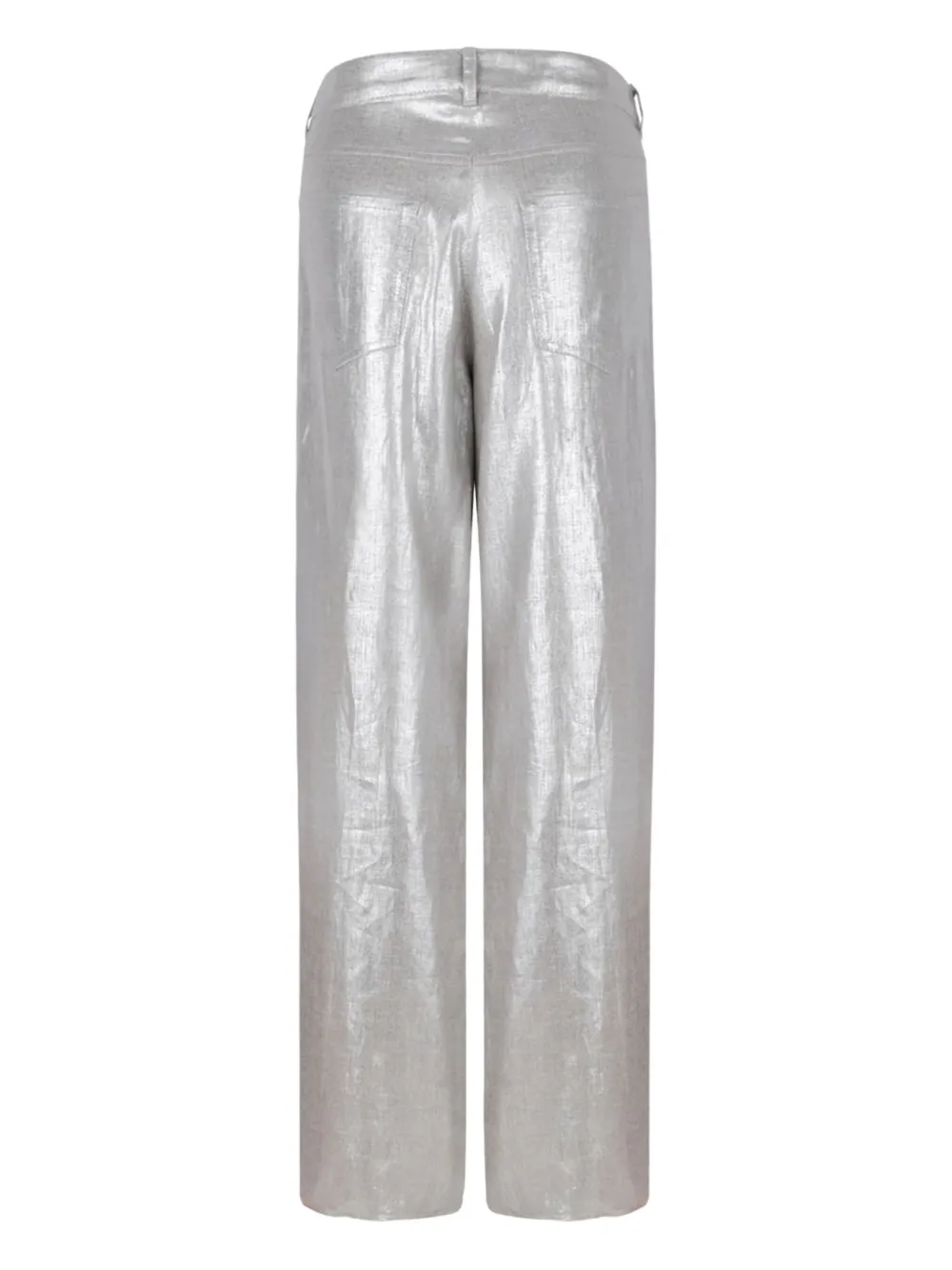 'S Max Mara Malika linnen broek Zilver