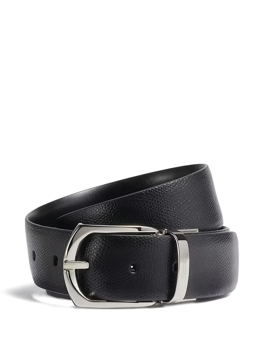 Zegna cinturón con hebilla | negro | Image 1