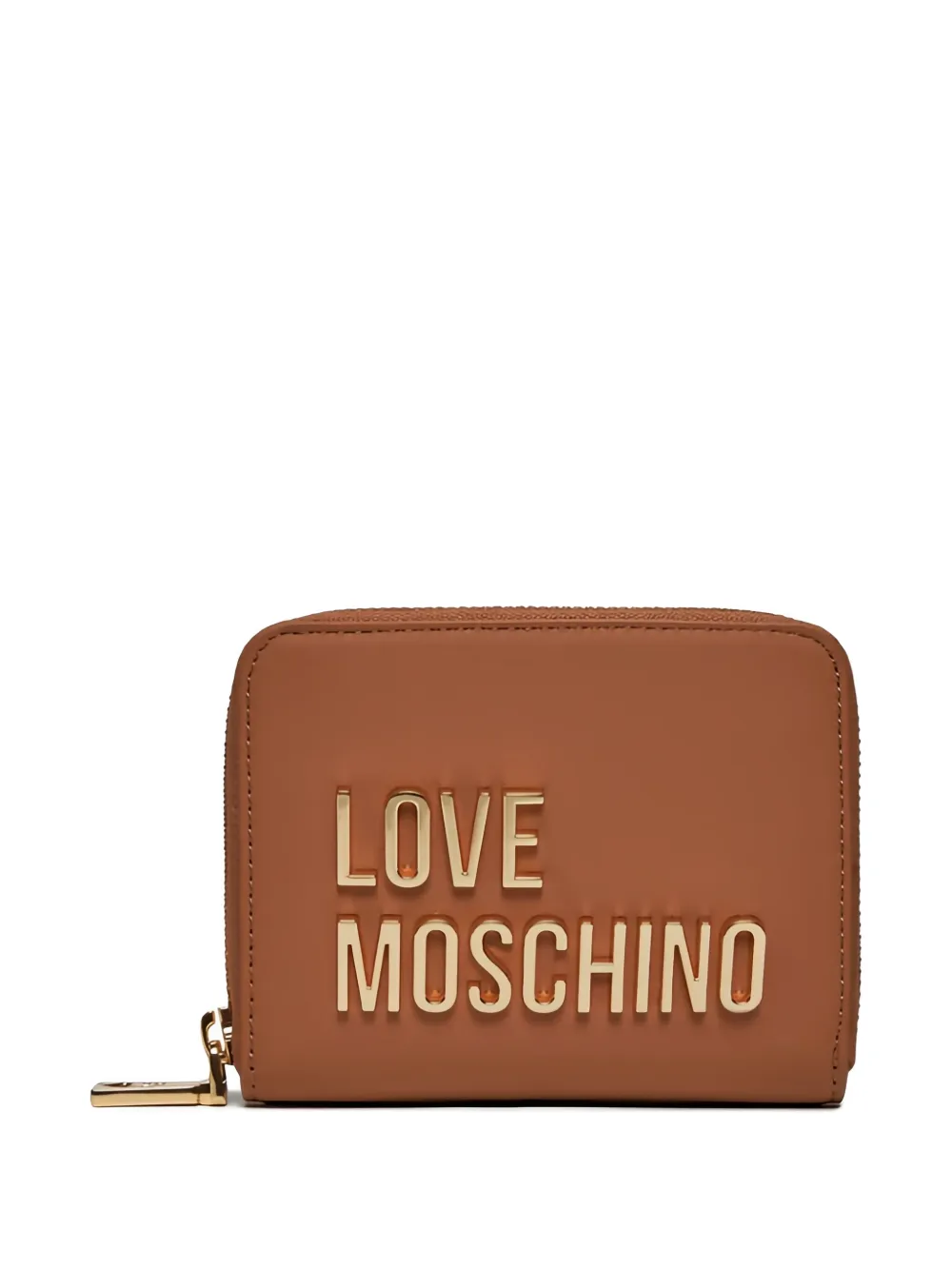 Love Moschino logo wallet - Bruin