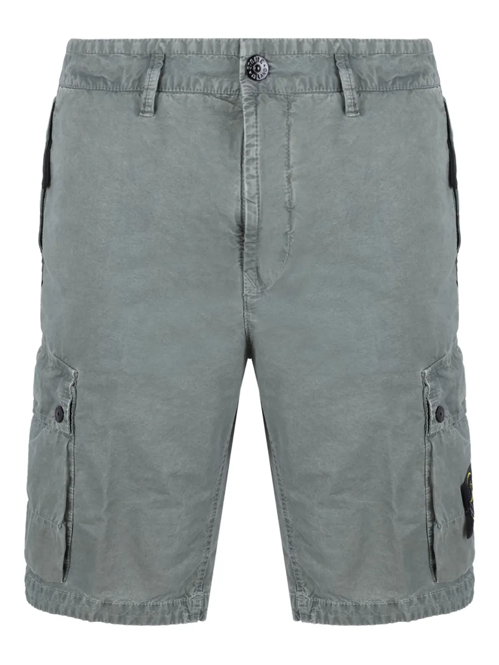 Stone Island Shorts met Compass-logopatch Grijs