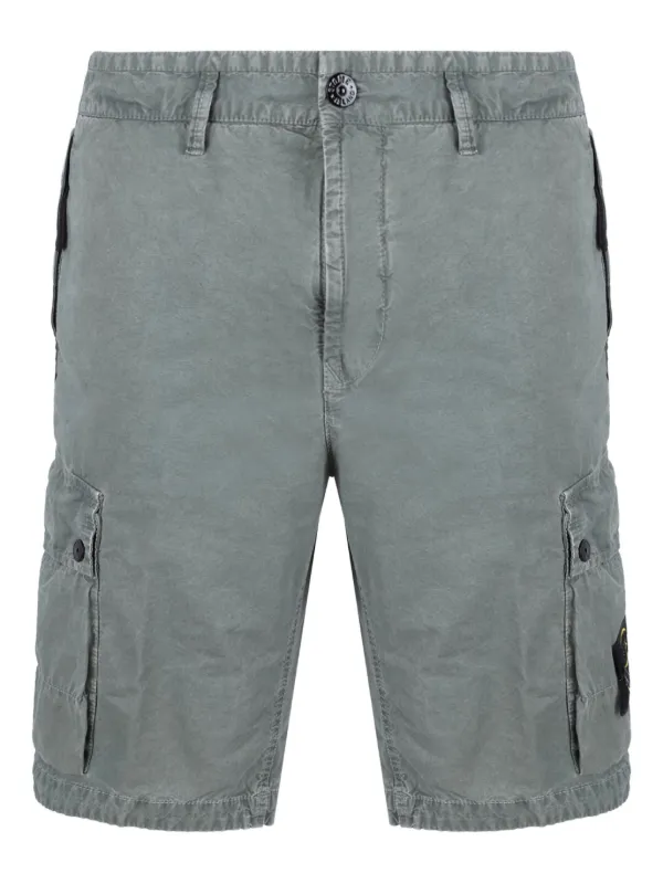 Stone Island コンパスバッジ ショートパンツ | グレー | FARFETCH JP 