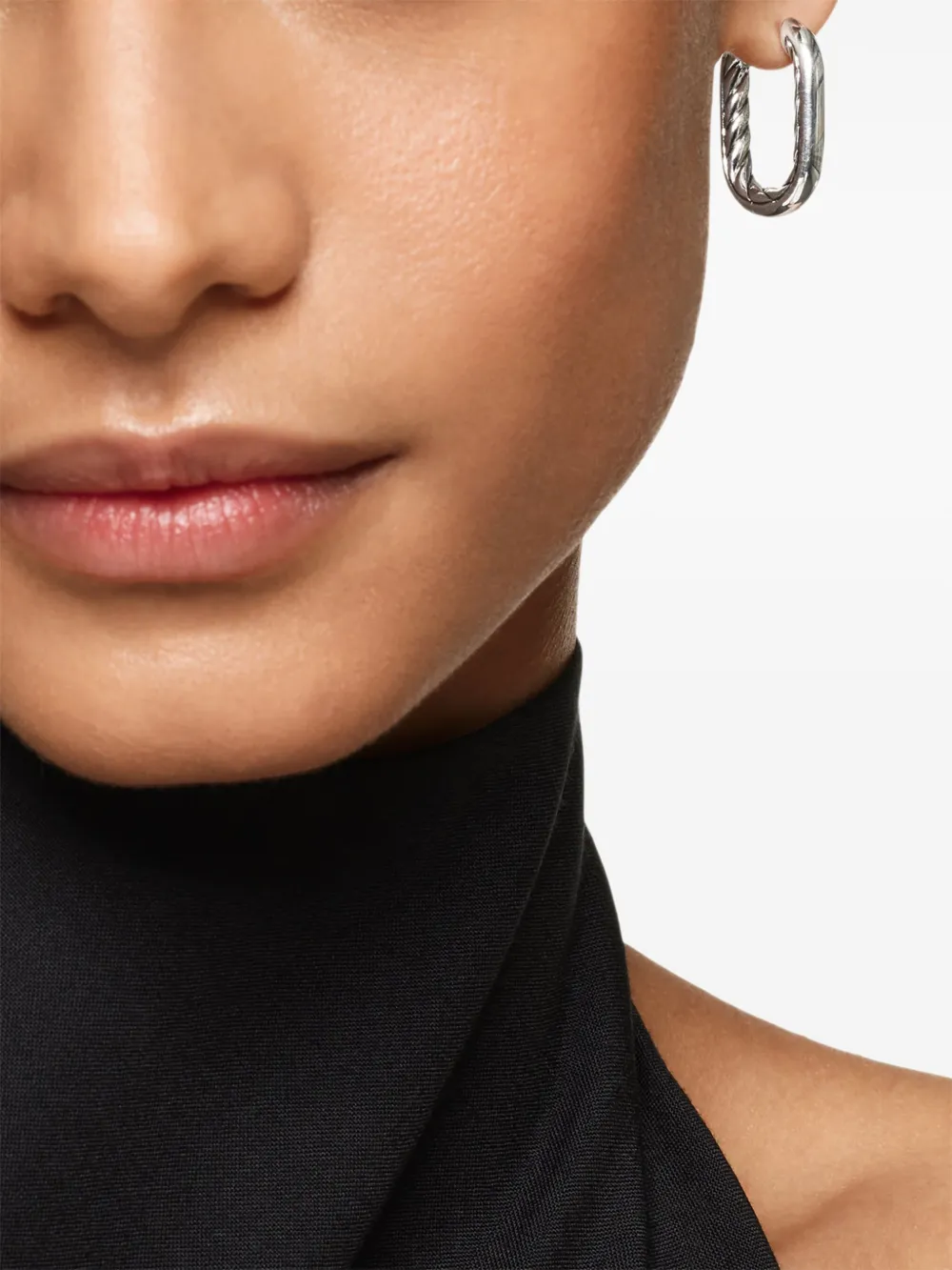 David Yurman sterling silver DY Madison® hoop earrings | Image 2