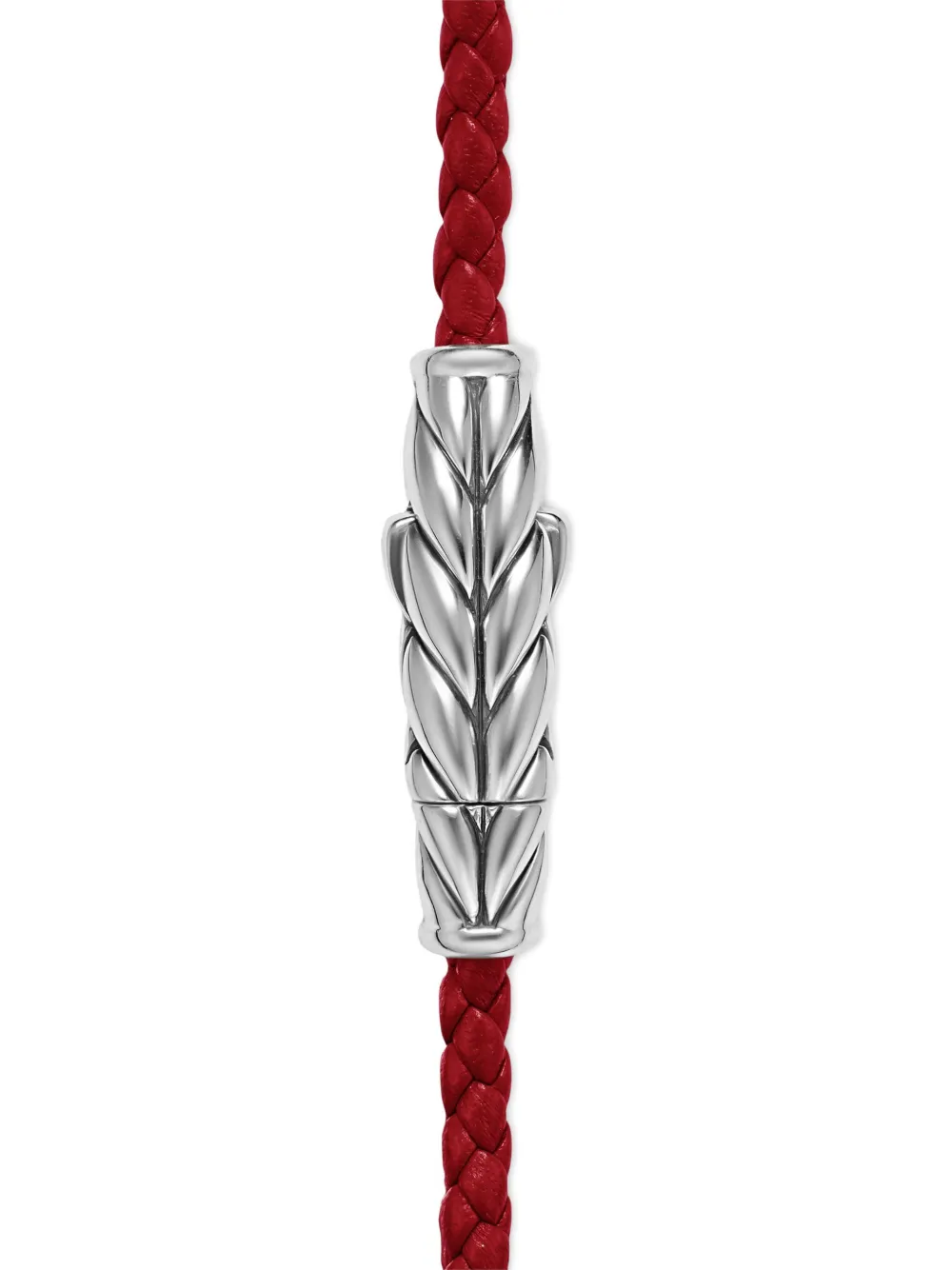 David Yurman Sterling Silver Chevron Triple Bracelet In Silver