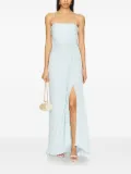 A.L.C. Layla pleated knot maxi dress - Blue