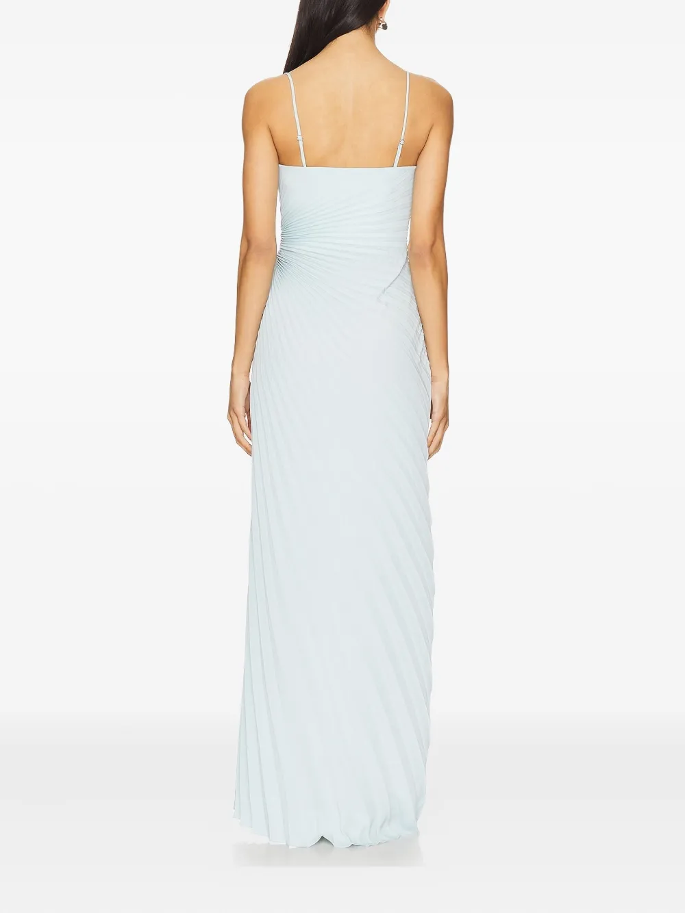 A.l.c Layla Pleated Knot Maxi Dress In Multi