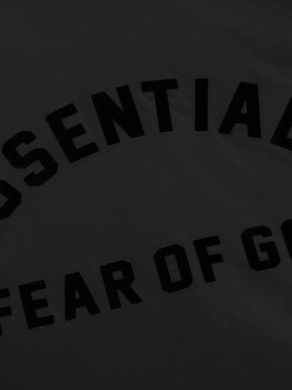 FEAR OF GOD ESSENTIALS Overhemd met colourblocking en capuchon Bruin