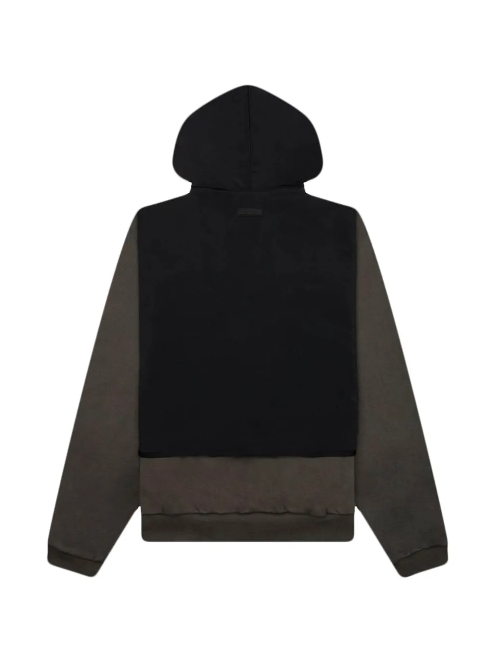 FEAR OF GOD ESSENTIALS Overhemd met colourblocking en capuchon Bruin