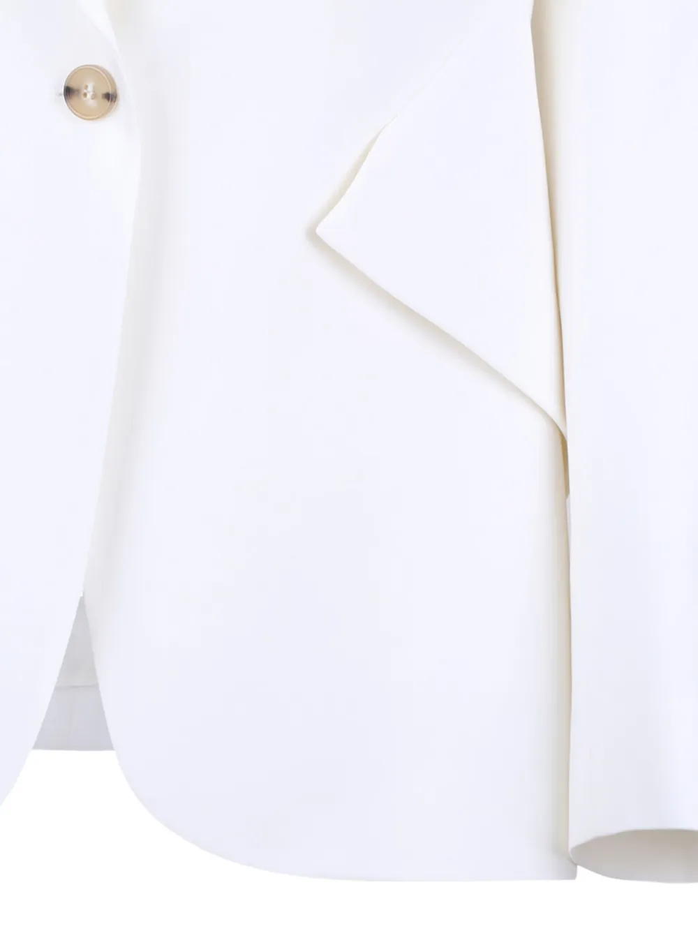 Alexander Mcqueen Single-breasted Wool Gabardine Jacket