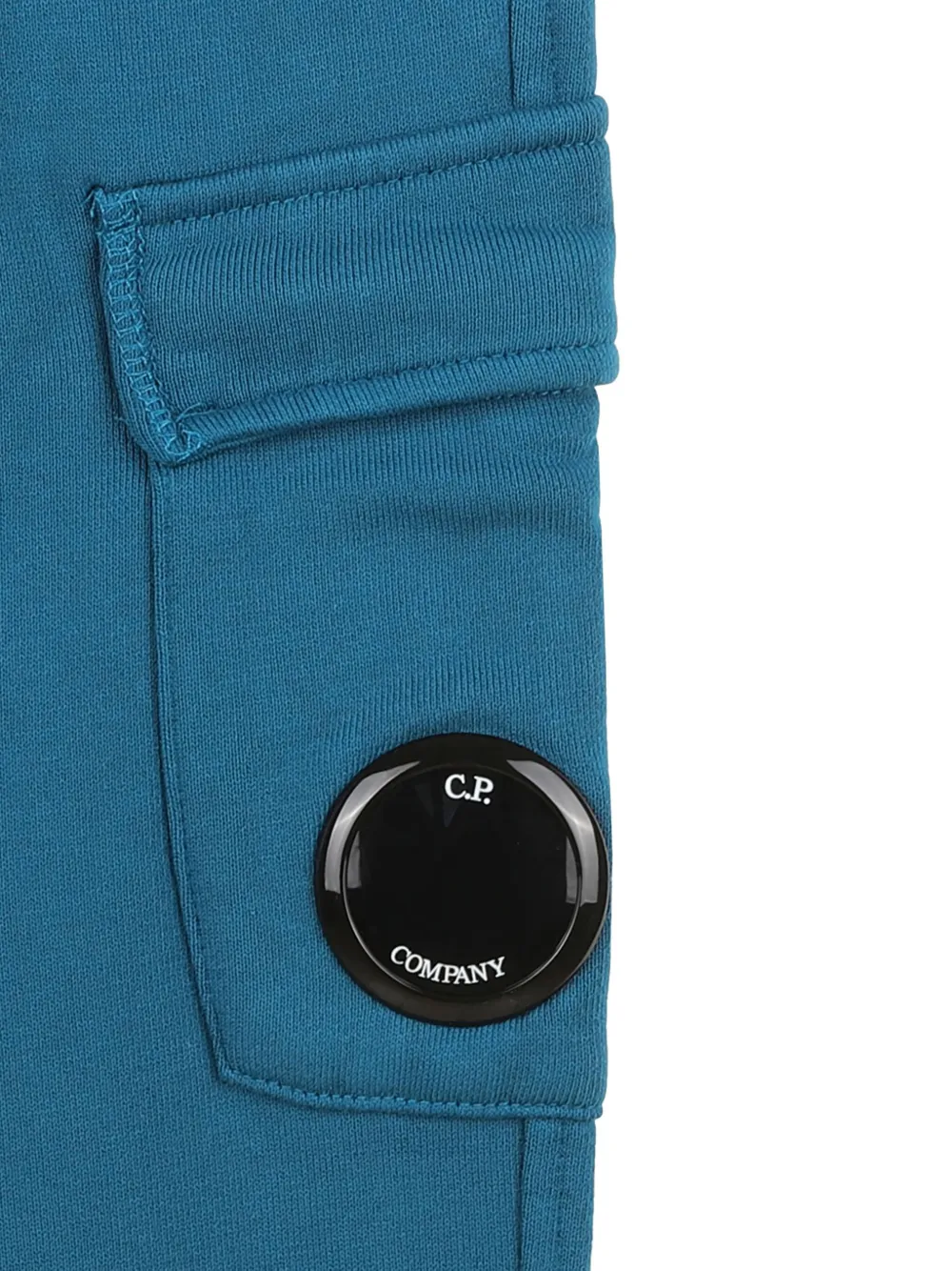 C.P. Company Kids Trainingsbroek met detail Blauw