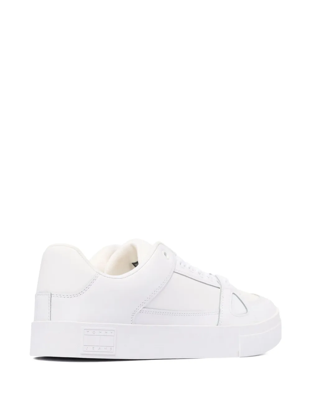 Tommy Jeans leather sneakers White