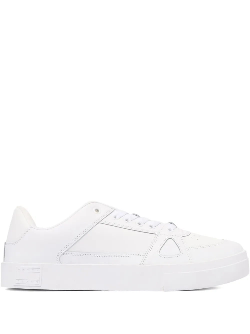 Tommy Jeans leather sneakers White