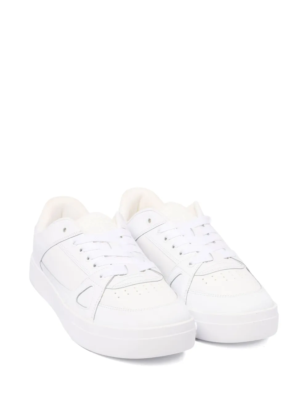 Tommy Jeans leather sneakers White