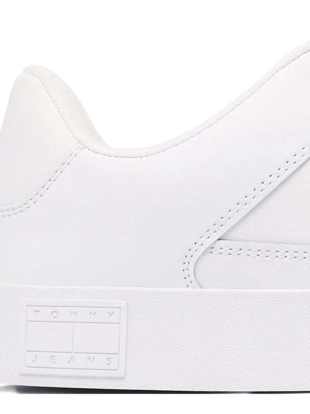 Tommy Jeans leather sneakers White