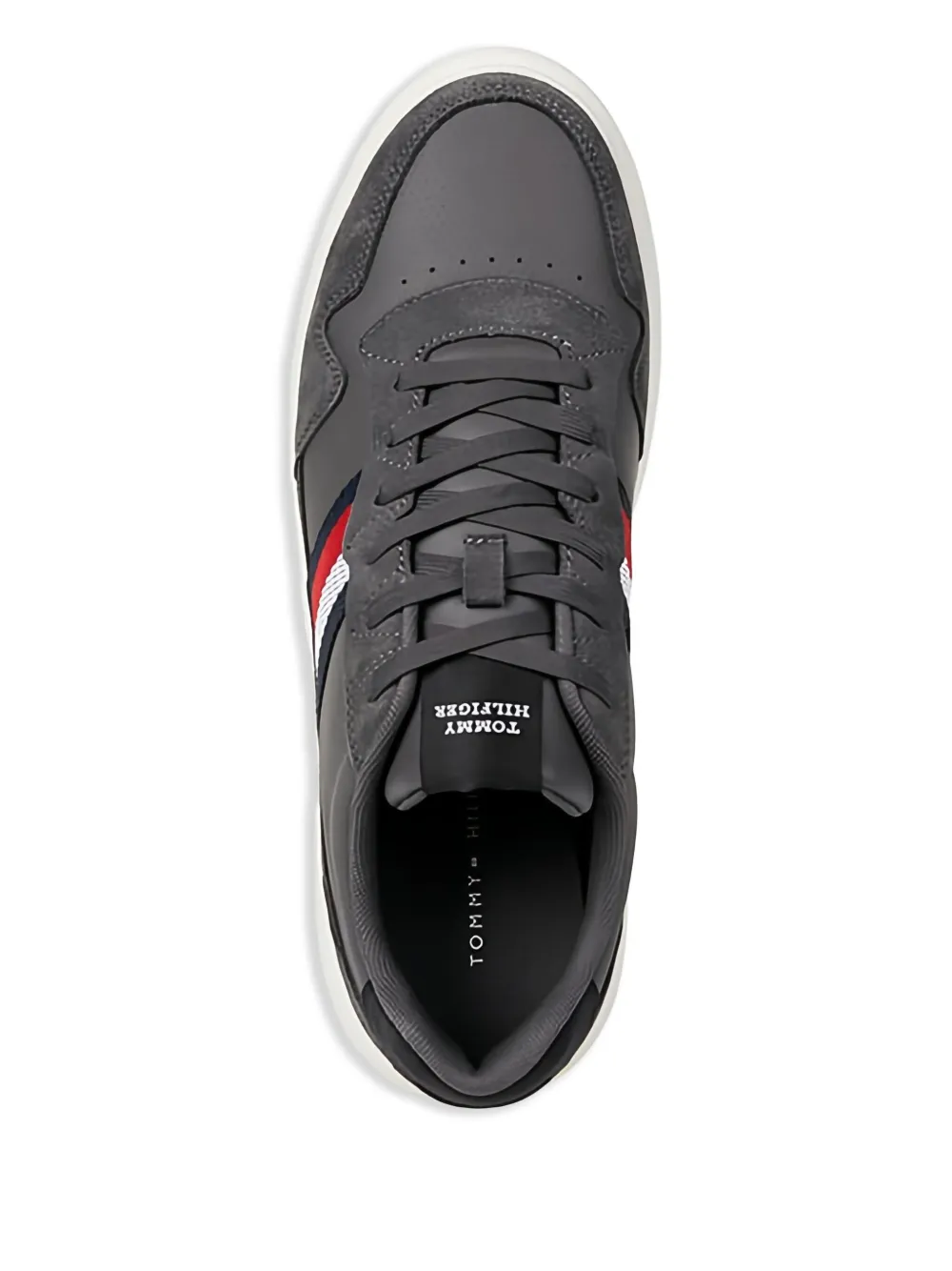 Tommy Hilfiger RWB-stripe sneakers Grey