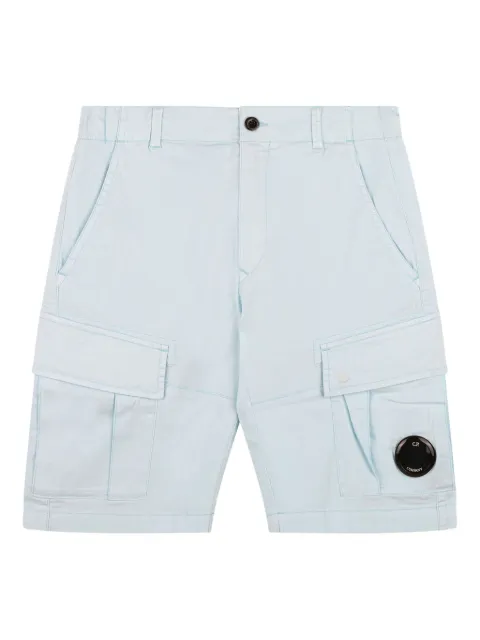 C.P. Company Kids Lens-embellished shorts