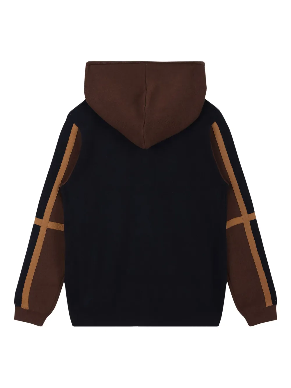 Chloé Kids Cardigan color block com capuz | Cardigans | Image 2