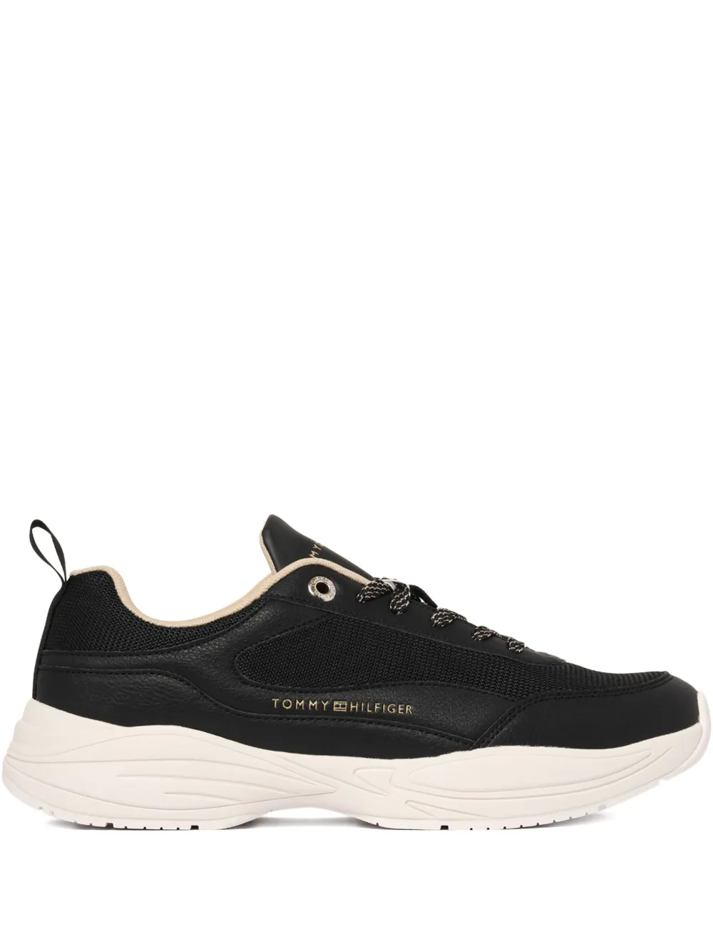 Tommy Hilfiger logo-print sneakers Black