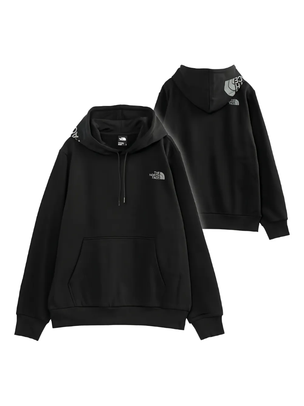 The North Face Hoodie met logo Zwart