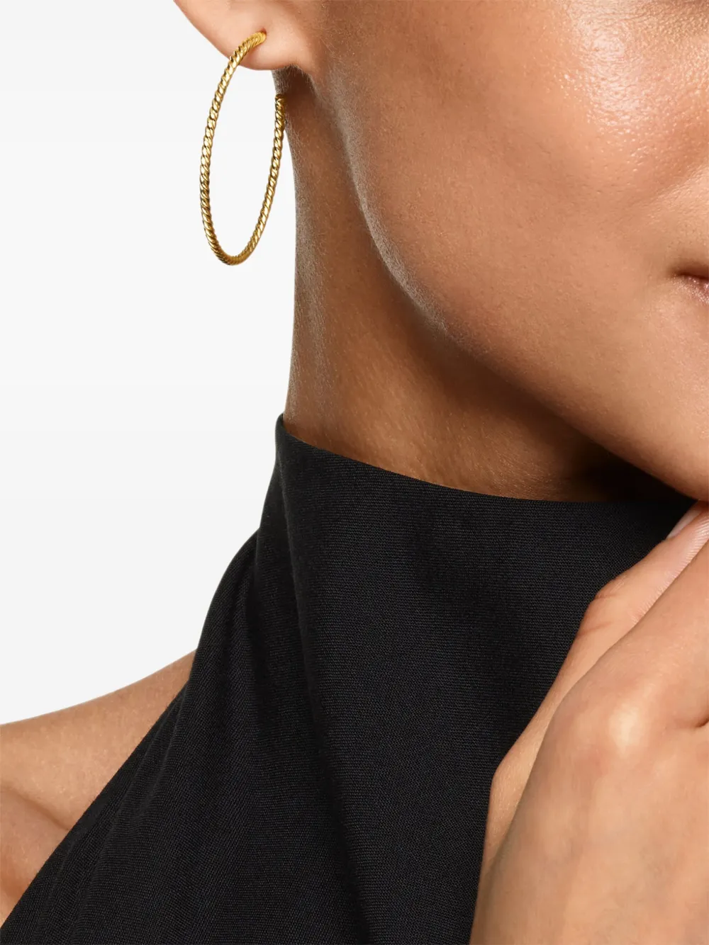David Yurman arracadas Cablespira® en oro amarillo de 18kt | Image 2