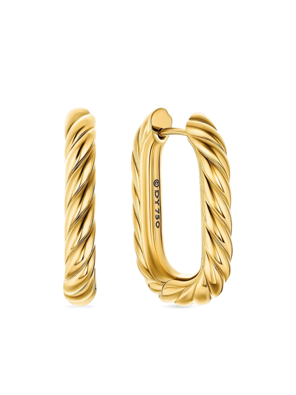 David Yurman 18K yellow gold Madison® earrings - ゴールドトーン David Yurman 18K yellow gold Madison® earrings - ゴールドトーン
