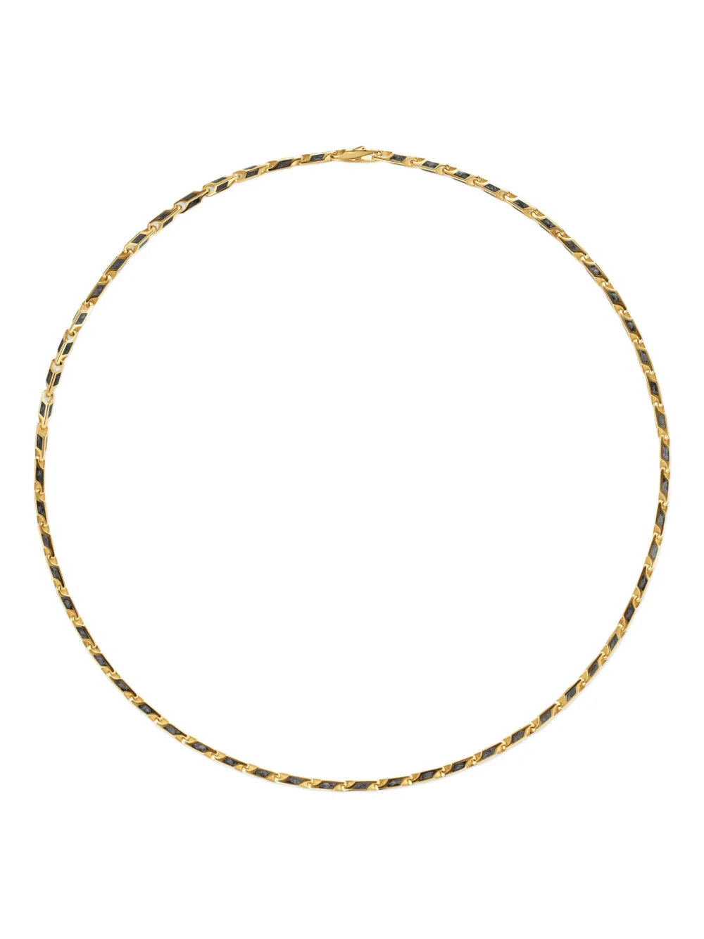David Yurman 18k Yellow Gold Streamline® Faceted Chain Necklace
