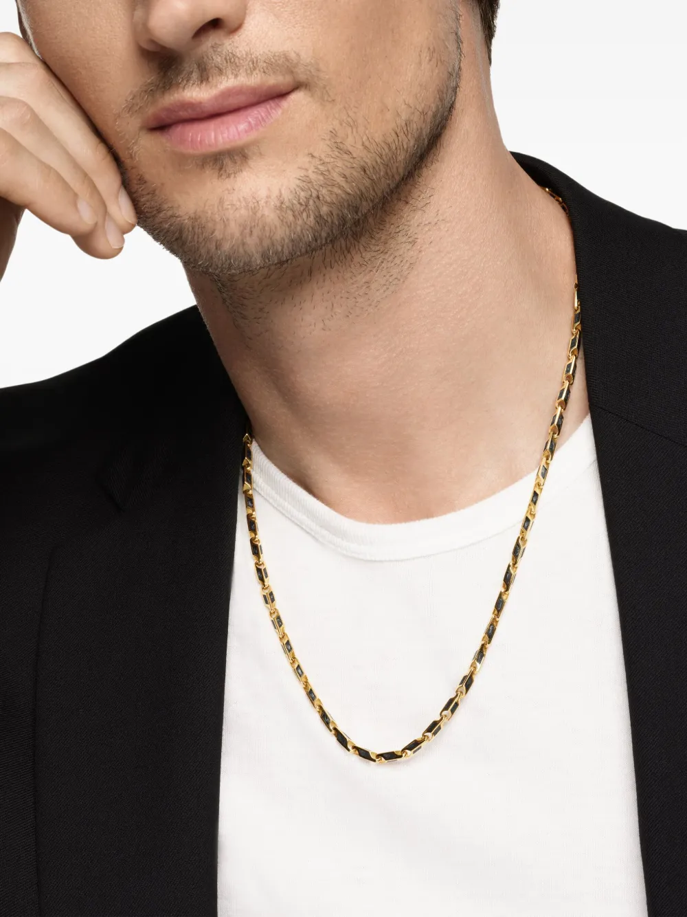 David Yurman collier Streamline® Faceted Chain en or 18ct | Image 2
