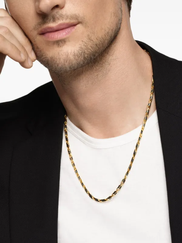 David Yurman 18K Yellow Gold Streamline® Faceted Chain Necklace