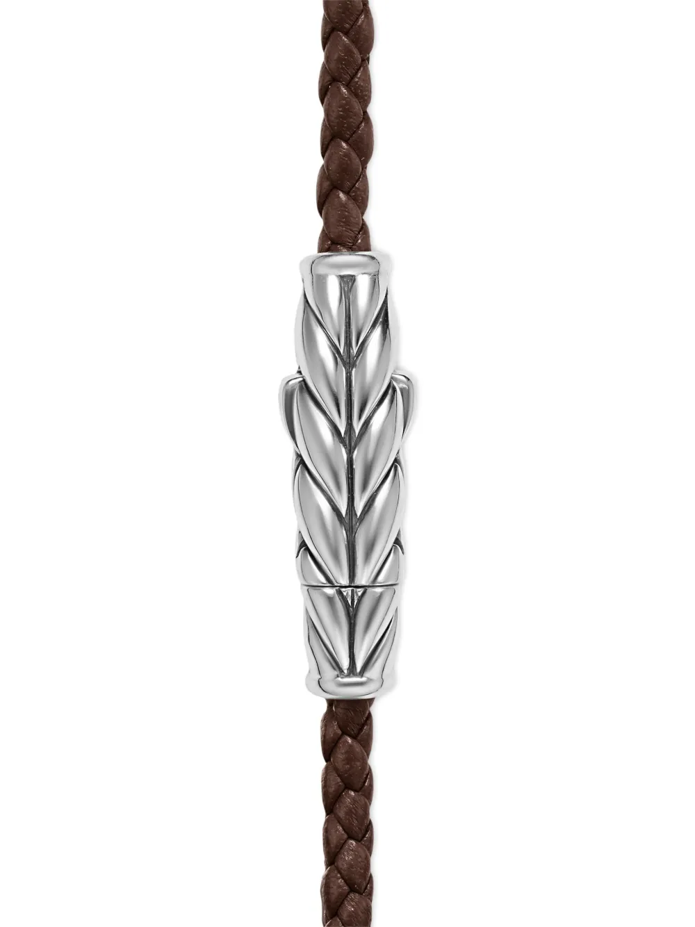 David Yurman Sterling Silver Chevron Triple Bracelet In Silver