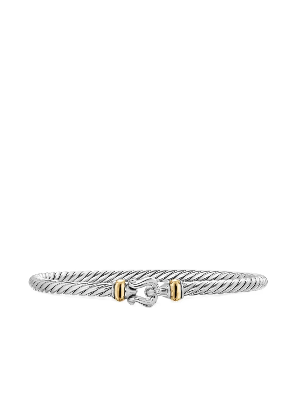 David Yurman sterling silver Cable Flex bracelet - シルバートーン David Yurman sterling silver Cable Flex bracelet - シルバートーン