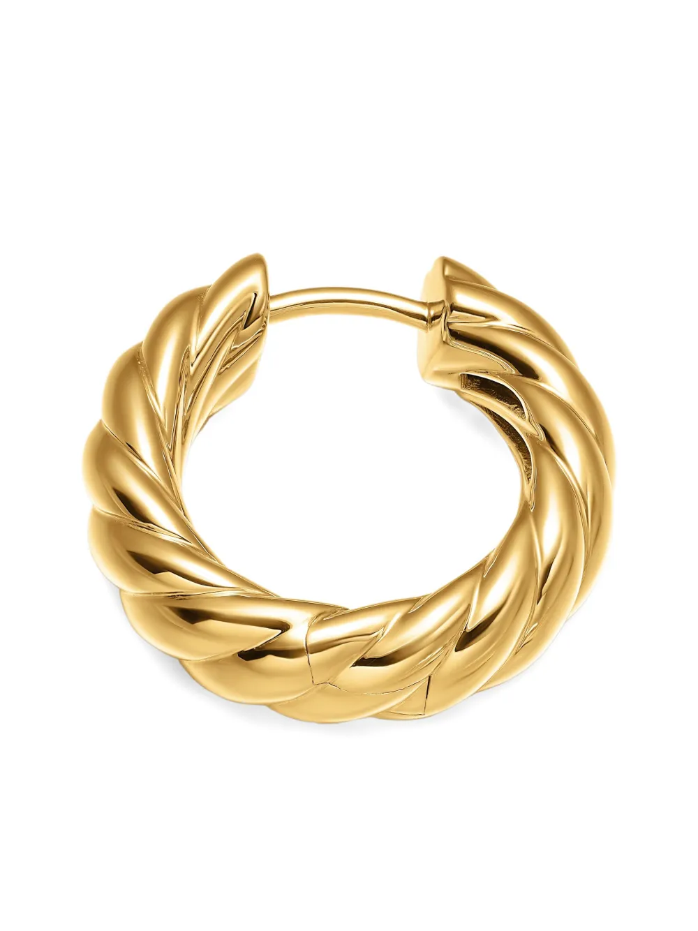 David Yurman 18K yellow gold DY Madison® earrings | Image 2