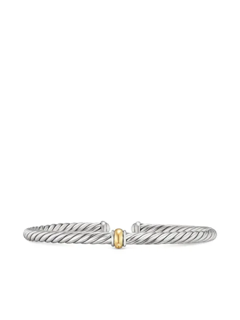 David Yurman bracelet Cable Flex Station en or 14ct