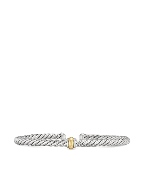 Bracelet Cable Flex Station en or 14ct - David Yurman - Modalova