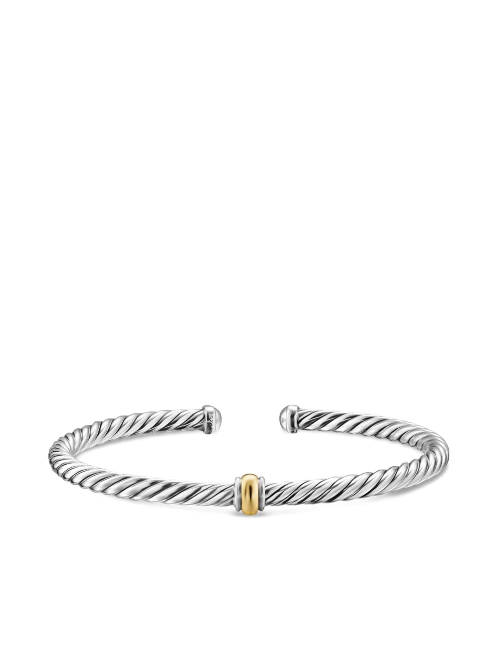 David Yurman pulsera Cable Flex Station en oro amarillo de 14kt | Image 2