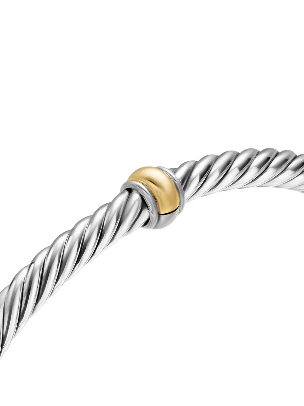 David Yurman 14K Yellow Gold Cable Flex Station Bracelet | 실버 톤 | FARFETCH KR David Yurman 14K Yellow Gold Cable Flex Station... 