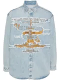 Y/Project Paris Best Patch Denim Shirt Blue ""Blue""