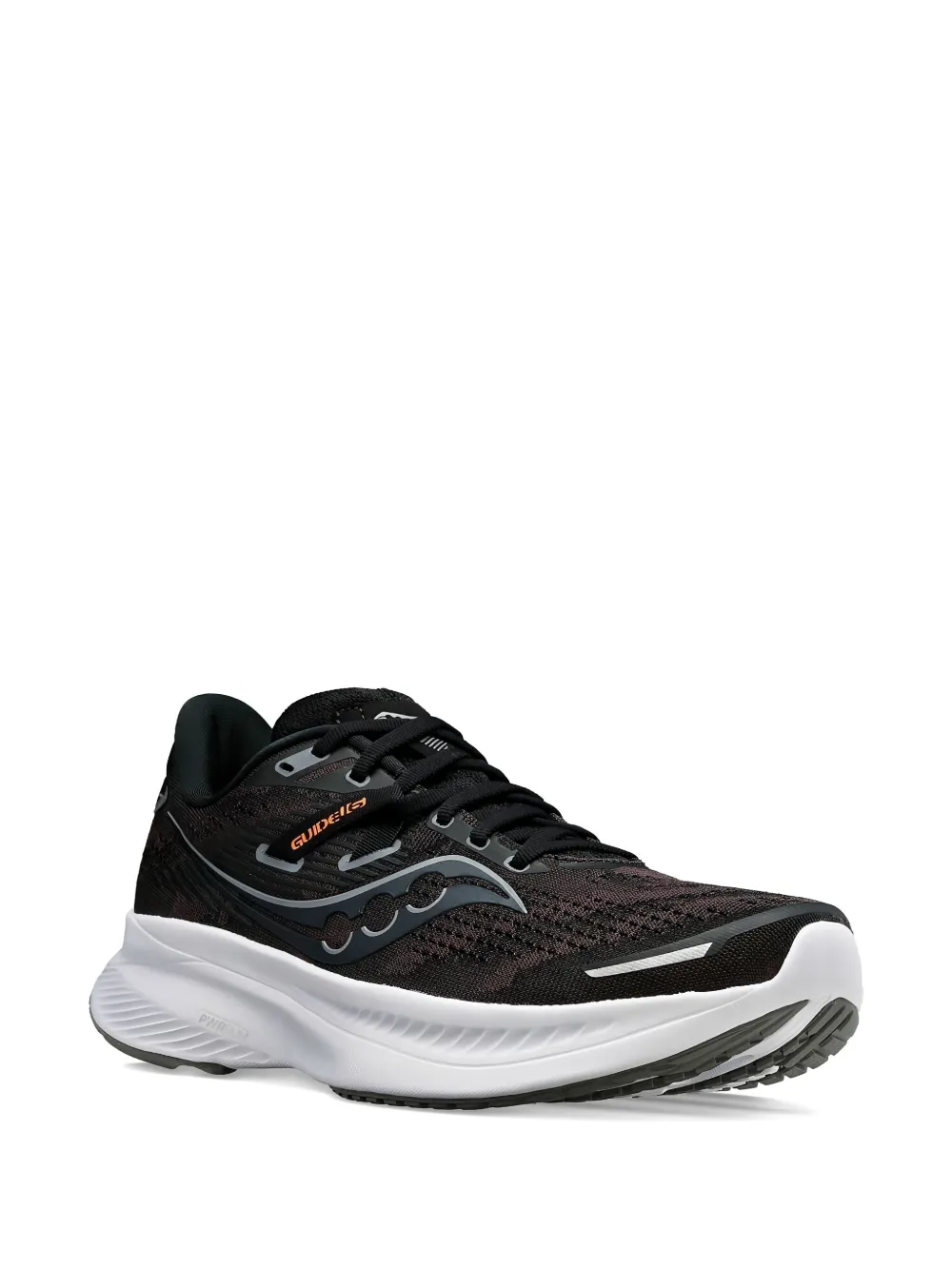 Saucony Guide 16 "Black Orange White" sneakers Brown